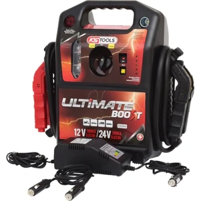 Immagine di KS Tools Sistema di accensione rapido 550.1820 Corrente davviamento ausiliaria (12 V)=5000 A (24 V)=2500