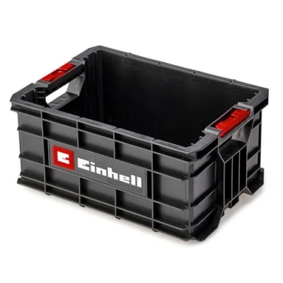 Immagine di Cassetta degli attrezzi originale Einhell (max 90 kg, impilabile, bloccabile, combinabile con e Case System, conservazione trasporto di accessori utensili)
