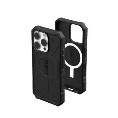 Immagine di Urban Armor Gear Pathfinder MagSafe Case Backcover per cellulare Apple iPhone 16 Pro Nero Compatibile con
