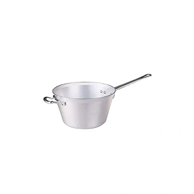 Immagine di Pentole Agnelli FAMA6530 Paiolo in Alluminio BLTF, con Manico Acciaio Inossidabile, 30 cm, Argento