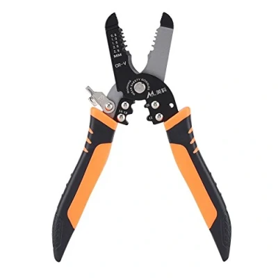 Immagine di 175 mm Pinza Spellafili regolabile multifunzionale Spelatore Multi Tool Stripper, Cutter e Crimper Dispositivo di Spellatura Strumento