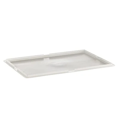 Immagine di APS Coperchio per Contenitore impasto pizza, impilabile, dimensioni 60 x 40 cm, mantenere fresche e arrostire le palle