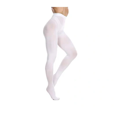 Immagine di Frola collant da donna, 80 denari, in microfibra morbida, bianco, Large X