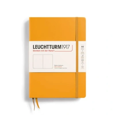 Immagine di LEUCHTTURM1917 363386 Taccuini Medium (A5), Copertina rigida, 251 pagine numerate, Rising Sun, Bianco