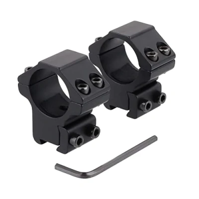 Immagine di FOCUHUNTER Basso Profilo Anelli di Portata 25.4mm Mount Rings Adattatore con 11mm Dovetail Rail