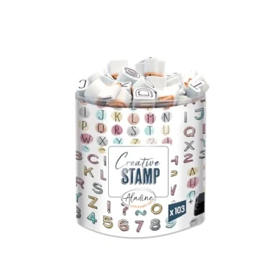 Immagine di Aladine 03733 Stampo Mini Alphabet Scrap