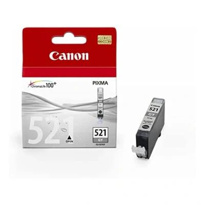 Immagine di Canon CLI 521 GY Formato Standard Grigio Confezione Plastica obsoleta