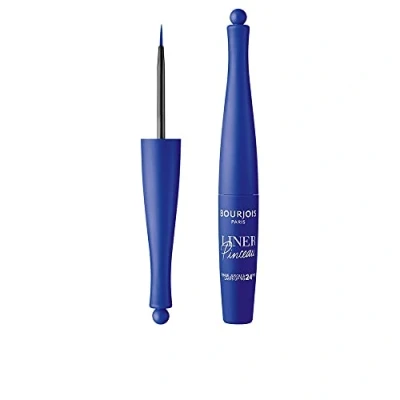 Immagine di Bourjois Eyeliner Liquido Liner Pinceau, Waterproof dal Tratto Preciso a Lunga Durata, 04 Bleu Pop Art