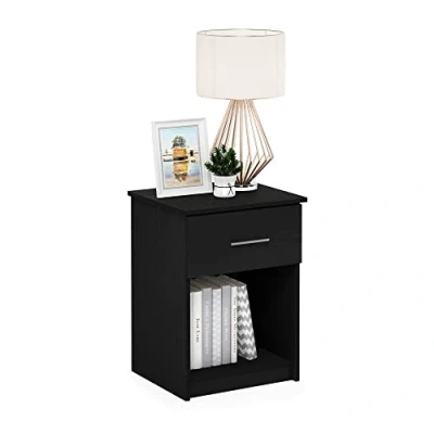 Immagine di Furinno Tidur Comodino con Maniglia Un cassetto, Legno ingegnerizzato, Americano, Confezione da 1