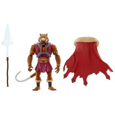 Immagine di Masters of the Universe Turtles Grayskull Deluxe Action Figure Splinter Skull 14 cm per bambini dai 6 anni in su