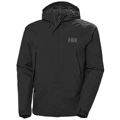 Immagine di Helly Hansen Uomo Banff Shell Jacket, Nero, XL