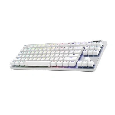 Immagine di Logitech G PRO X TKL LIGHTSPEED tastiera gaming wireless Bianco DEU TACTILE