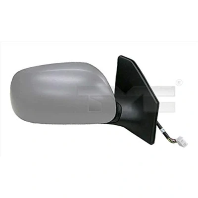 Immagine di Specchio retrovisore esterno Tyc 336 0045 Dx con la prima mano nero per regolazione elettrica specchio, convesso, termico, ribaltabile/ripiegabile ele