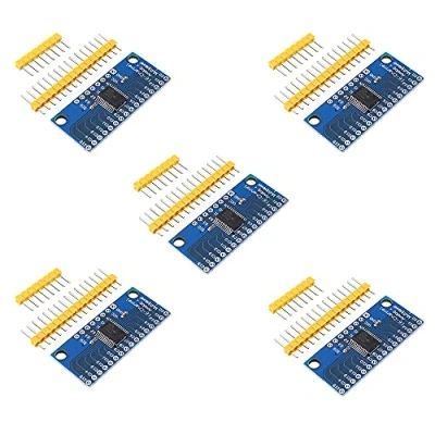 Immagine di DollaTek 5Pcs CD74HC4067 CMOS 16 canali digitali analogici modulo breakout multiplexer per Arduino