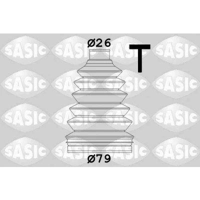 Immagine di SASIC 4003460 Soffietto lato ruota Thermoplast RENAULT: Kangoo I, CLIO 1, I Express