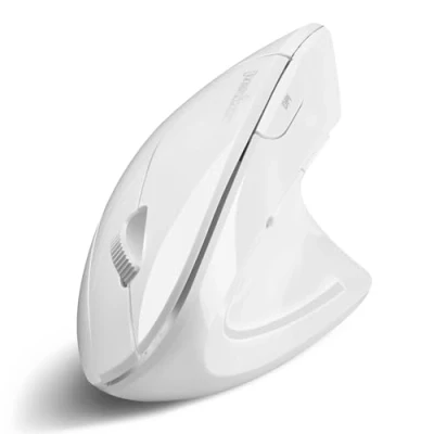 Immagine di Perixx PERIMICE 813 W Mouse ergonomico Senza fili (radio), Bluetooth® Bianco