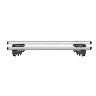 Immagine di Menabo Coppia Barre da Tetto Completa per Auto con Rails Integrati Lince XL Max.90 kg