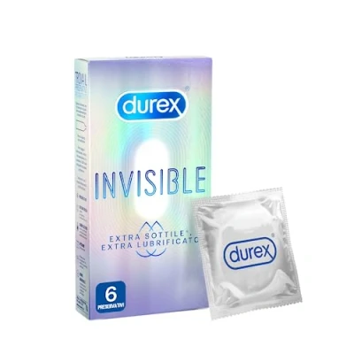 Immagine di DUREX INVISIBLE EXTRA LUBR 6PZ