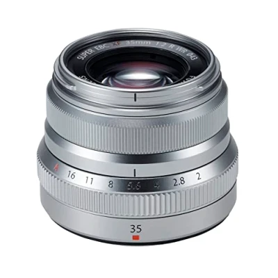 Immagine di Fujifilm FUJINON XF 35mm F2 R WR Obiettivo 35mm, f/2, Resistente Intemperie, Attacco X Mount, Argento