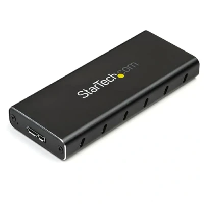 Immagine di Startech.com Box esterno in alluminio SATA M.2 NGFF USB 3.1 (10Gbps) con cavo C