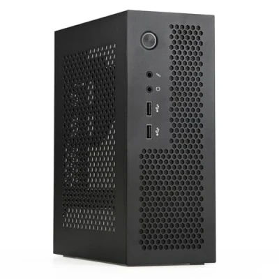 Immagine di A09 HTPC Computer Case Mini ITX Gaming PC Chassis Desktop Telaio USB2.0 Caso Casa Nero