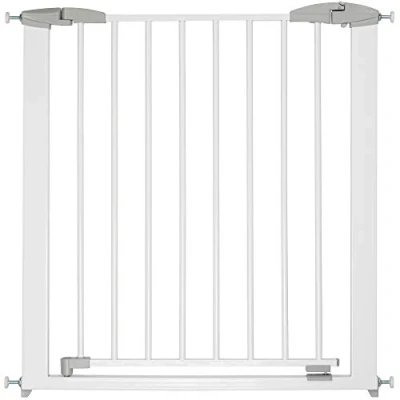 Immagine di ib style® YAEL Cancelletto di sicurezza per scale o porta Fissaggio a pressione Senza foratura 73 81,5 cm
