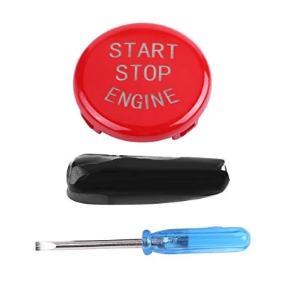Immagine di Interruttore di arresto del motore avviamento Coperchio pulsante (Red) 商品名称