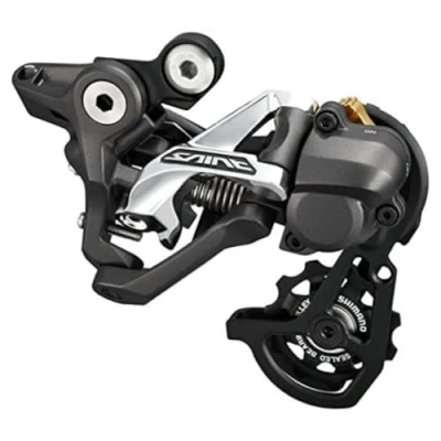 Immagine di Shimano RD M820, Deragliatore Posteriore, Nero/Argento