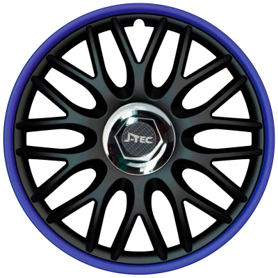 Immagine di J TEC Orden R J16518 Copricerchi 16Inch nero, Blu, cromo