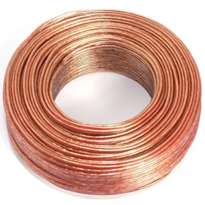 Immagine di SeKi Cavo per altoparlante, 2 x 0,50 mm2, 50 m, trasparente, CCA