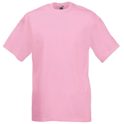 Immagine di Fruit of the Loom Value Maglietta a maniche corte, colore: Rosa chiaro L