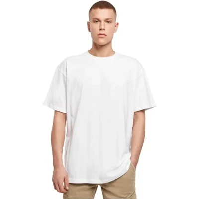 Immagine di Build Your Brand Heavy Oversize Tee, Maglietta a Maniche Corte Uomo, Bianco, M