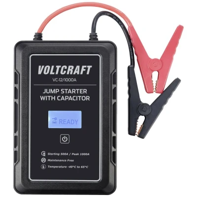 Immagine di VOLTCRAFT Sistema di accensione rapido VC 12/1000A 13998130 Corrente davviamento ausiliaria (12 V)=500 A Con condensatore (senza batteria)
