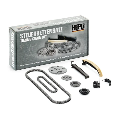 Immagine di HEPU 21 0040 Kit Catena distribuzione per albero primario (Pompa olio) Simplex, chiusa SMART: Fortwo II Coupe, City I Coupe