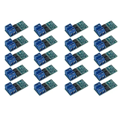 Immagine di BRIUERG 20 pz DC 5V 36V 15A (Max 30A) 400W Dual High Power MOSFET Trigger Switch Drive Module 0 20KHz PWM Regolazione Elettronica