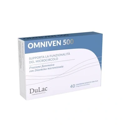 Immagine di Diosmin Expert Omniven 500 40 Compresse Integratore per gambe gonfie microcircolo emorroidi