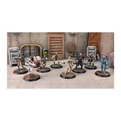 Immagine di Modiphius Entertainment Fallout Wasteland Warfare Institute: Core Box Miniatures Unpainted