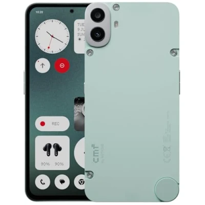Immagine di CMF Phone 1 8+128GB Smartphone con fotocamera posteriore Sony da 50 MP Ultra XDR, Display Super AMOLED 6,67 pollici e Nothing OS 2.6 Verde chiaro