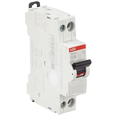 Immagine di ABB SN201 L C25 INTERR. AUTOMATICO 1P+N 4,5KA