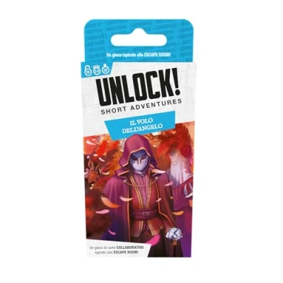 Immagine di Asmodee Unlock! Short Adventures, Il Volo dell&#039;Angelo Gioco da Tavolo con App, Escape Room, 1 6 Giocatori, 10+ Anni, Edizione in Italiano