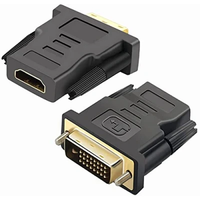 Immagine di HDMI femmina a DVI maschio adattatore