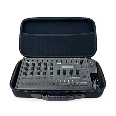 Immagine di Analog Cases custodia PULSE per Korg Drumlogue (robusta in EVA di alta qualità con rivestimento morbido velluto una protezione prima classe, peso: 0,6 kg), nera