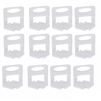 Immagine di 200 Pezzi 1.5mm Distanziatori per Piastrelle, Sistema Di Livellamento Delle Piastrelle Clip Distanziatore Aiuto Installazione Del Pavimento