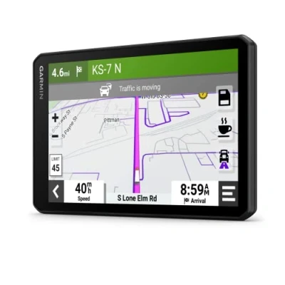 Immagine di Garmin dezlCam LGV710 MT D, Navigatore GPS per camion, Dash Cam integrata, Registra video a ciclo continuo, Salvataggio automatico, Infotraffico DAB