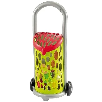 Immagine di Ecoiffier 100% Chef Carrello Spesa con Accessori 7 pz