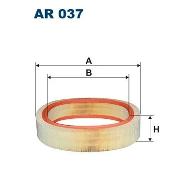 Immagine di FILTRON AR 037 filtro aria 84 408 Cartuccia MERCEDES BENZ: W124 Sedan, Coupe, SL Cabrio