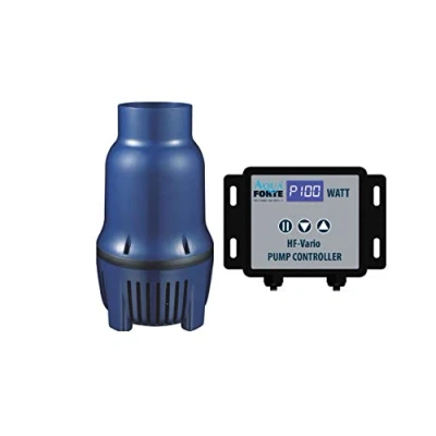 Immagine di AQUAFORTE HighFlow Vario S 25.000 Pompa per laghetto, 30 130 Watt, Portata ottima 25 m3/Ora, Altezza 3 Metri, Regolabile con Controller Esterno, Uscita 75 mm