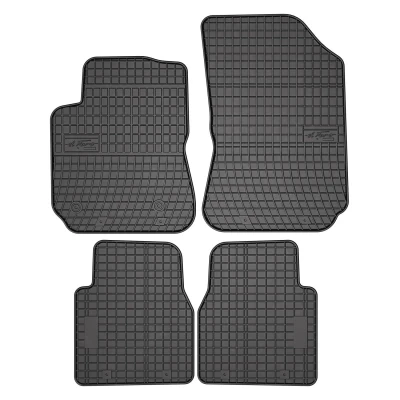 Immagine di FROGUM 542643 Set tappetino Gomma anteriore e posteriore 4 nero Su misura CITROËN: C4 II Cactus