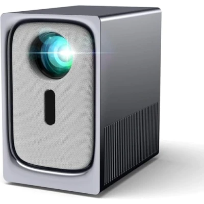 Immagine di Ctalyn Mini Proiettore 4k Portatile, Videoproiettore TV Projector Bluetooth WiFi Correzione Trapezoidale, Focus Elettrico, 1080p Full Hd, 15000 Lumen