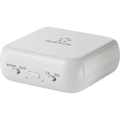 Immagine di Renkforce RF BTR 200 Trasmettitore Ricevitore Audio Bluetooth® Versione Bluetooth: 5.0 20 m Batteria Integrata